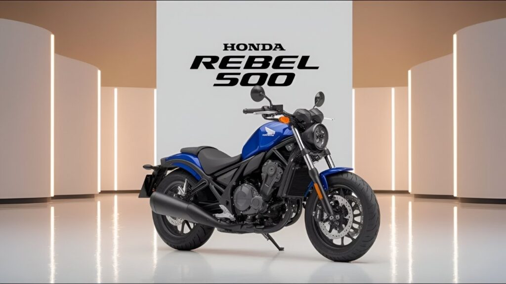 Honda Rebel 500 2025: Motor 500cc Potente, Estilo Cruiser Elegante y Tecnología Avanzada
